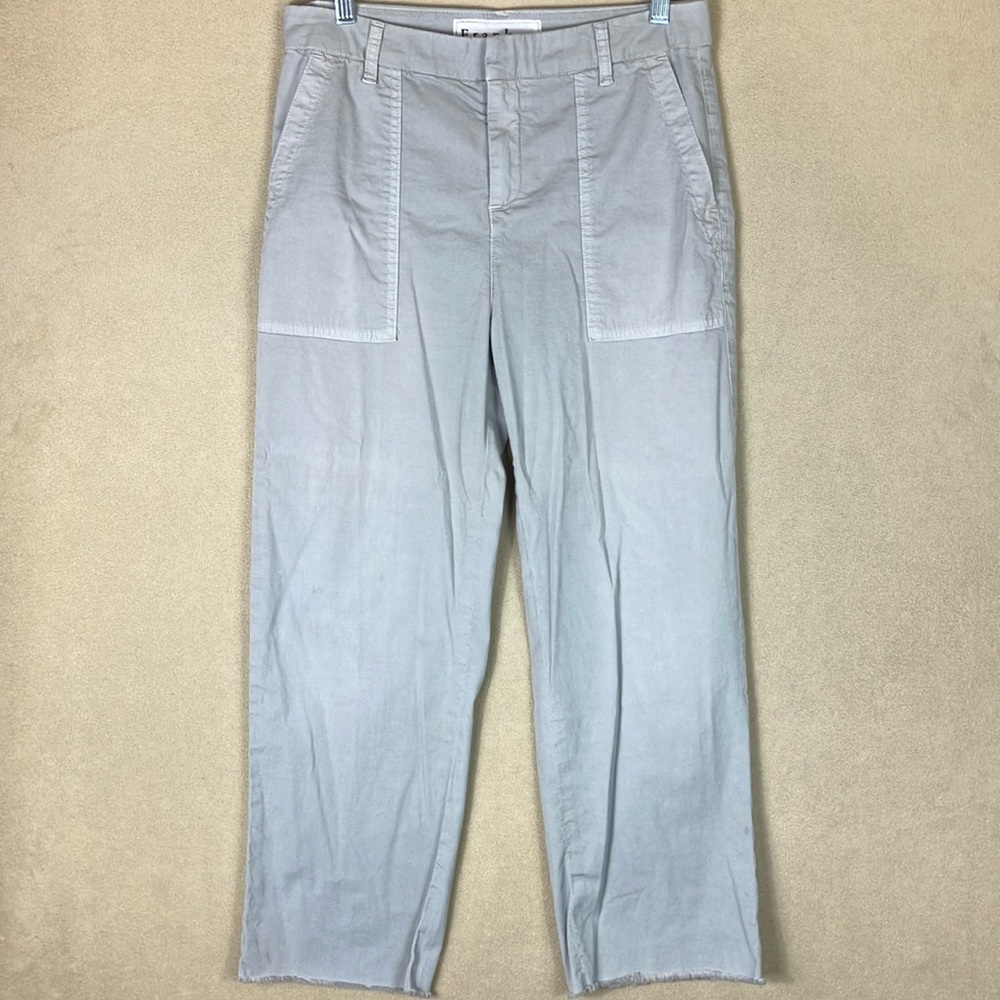 Frank & Eileen Blackstone Utility Raw Hem Pants Women’s size 4